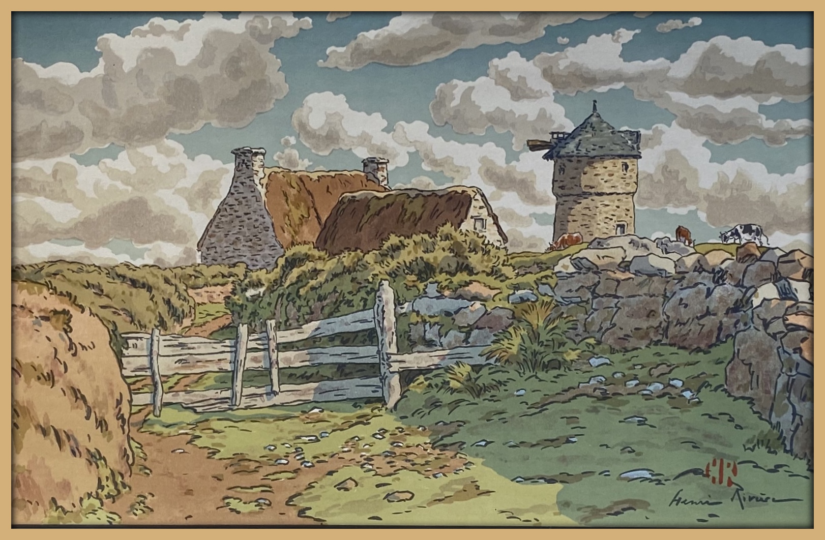 Henri Rivière: Eine Hommage an die Kunst der Lithographie in Douarnenez