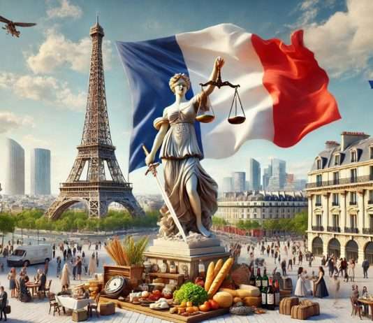 Die Entwicklung der französischen Republik: Ein Blick auf eine turbulente Geschichte Illustration_Franzoesische_Republik