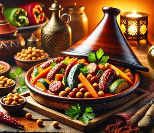 Einfluss des Maghreb auf die Küche zwischen Nizza und Marseille: Merguez Tajine Merguez-Tajine