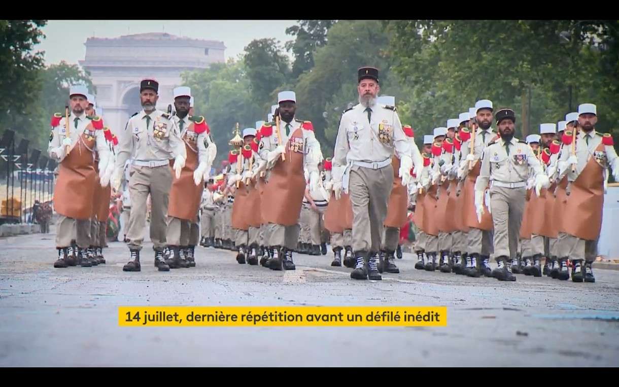 Parade zum 14-Juillet : ein besonderes Highlight für ein besonderes Jahr