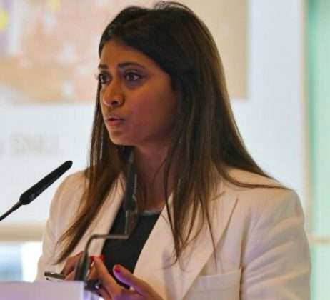 Parlamentswahl 2024 Regierungssprecherin Prisca Thevenot bei