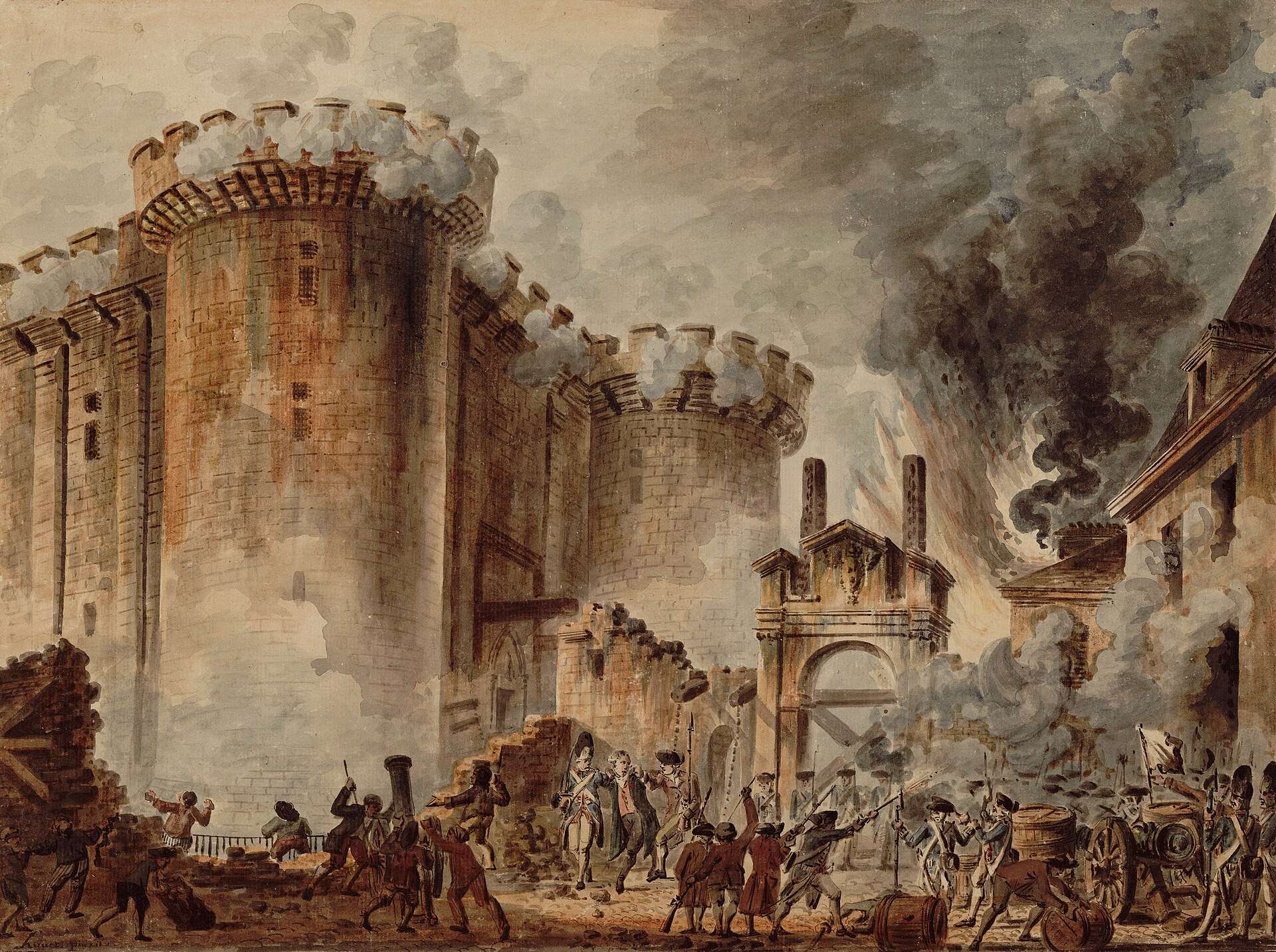Der Sturm auf die Bastille: Beginn der Französischen Revolution