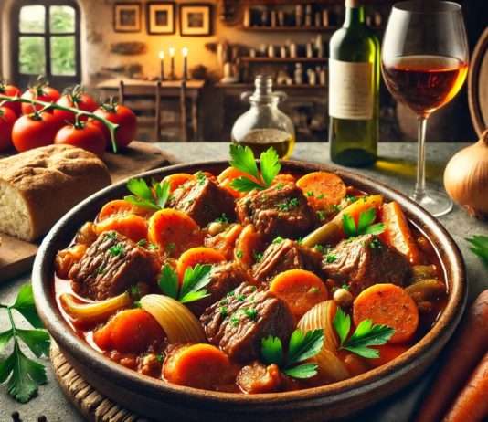 Stufatu di Vitellu: Eine Korsische Köstlichkeit Stufatu_di_Vitello_Korsika