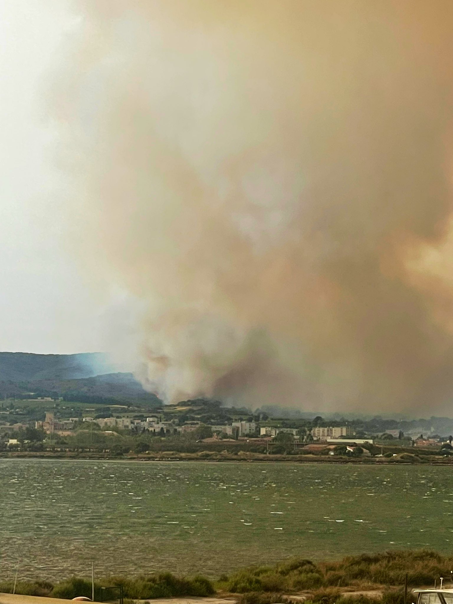 Waldgebiet La Gardiole: Nach Waldbrand Betretungsverbot bis 1. September