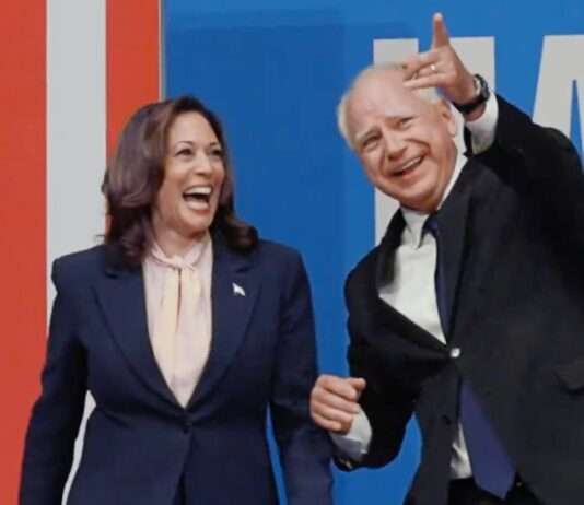 Tim Walz: Der Vizekandidat, der den Klimaschutz in den Vordergrund gestellt hat Harris_Walz_ScreenX