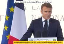 80 Jahre Befreiung von Paris: Macron betont einen „endlosen Kampf gegen den Hass“ Macron_Liberation_Paris_ScreenF2