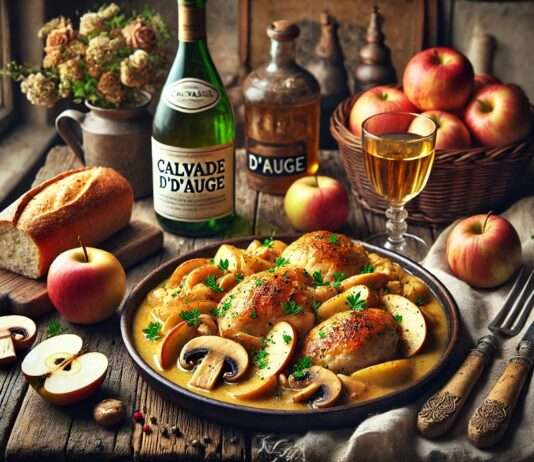 Poulet Vallée d’Auge: Ein kulinarisches Meisterwerk der Normandie Poulet-Vallee_d-Auge