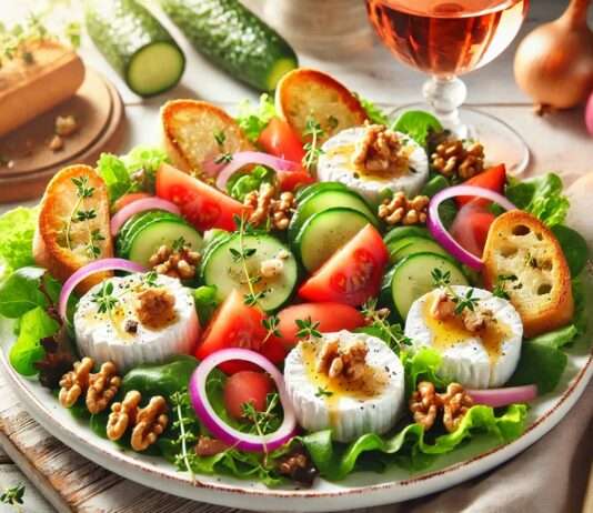 Salade de Chèvre Chaud: Ein leichtes Vergnügen für heiße Sommertage Salade-de-Chevre-chaud