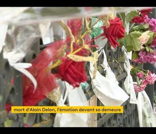 Alain Delon: Ein Abschied mit Blumen und Musik Trauer_Delon_Douchy_ScreenFI