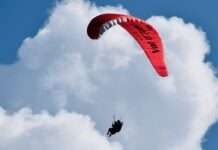 Drama über dem Lac d’Annecy: Drei Paraglider stürzen ab – Einer schwer verletzt Paragliding_Gewitter