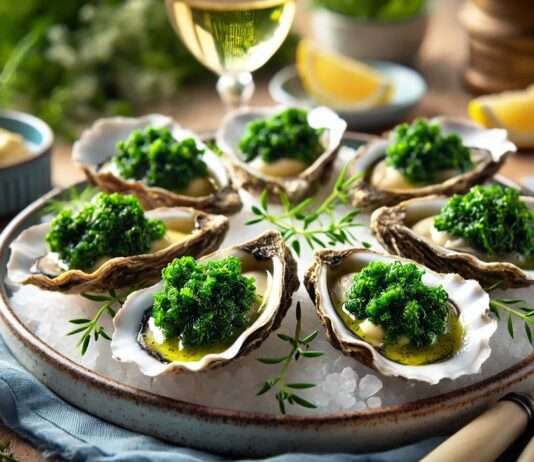 Austern mit Algenbutter – Ein kulinarischer Ausflug in die Küstenwelt der Gironde Austern-mit-Algenbutter