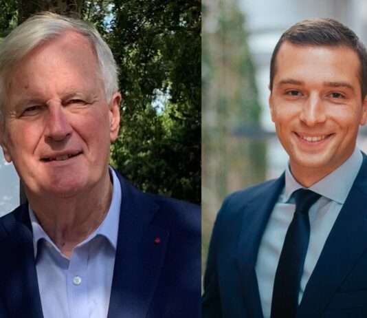 Michel Barnier: Jordan Bardella sieht das Rassemblement National als „unverzichtbaren Schiedsrichter“ Barnier_Bardella