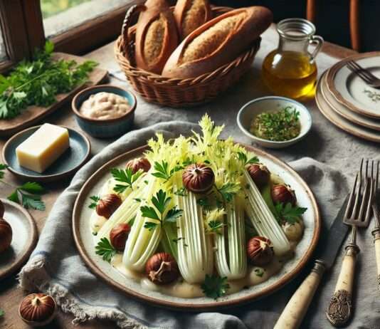 Küche der Cévennen: Céleri Rémoulade mit Esskastanien Celeri_Remoulade_mit_Esskastanien