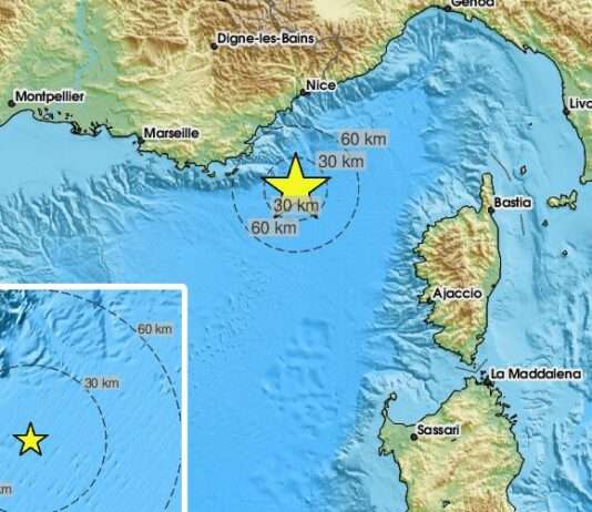 Ein Erdbeben der Stärke 4,3 erschüttert die Côte d’Azur – jedoch ohne Schäden Erdbeben_Cote-d-Azur