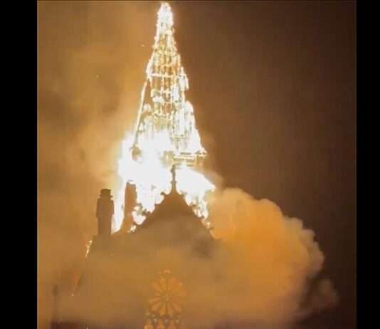 Kirchenbrand in Saint-Omer: Tatverdächtiger in Untersuchungshaft Kirchenbrand_St-Omer_ScreenX