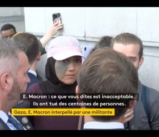 „Honte à vous“ – Emmanuel Macron in der Kritik: Hitzige Proteste zum Gaza-Konflikt in Montréal Macron_Kanada_ScreenFT