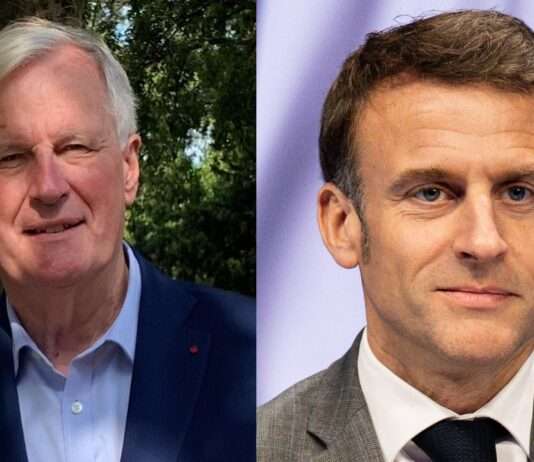 Politisches Beben in Frankreich: Barnier stürzt, Macron schimpft über „antirepublikanisches Bündnis“ Michel_Barnier_Emmanuel_Macron