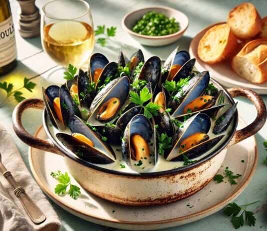 Moules à la Crème: Ein Klassiker der französischen Küste Moules-a-la-creme