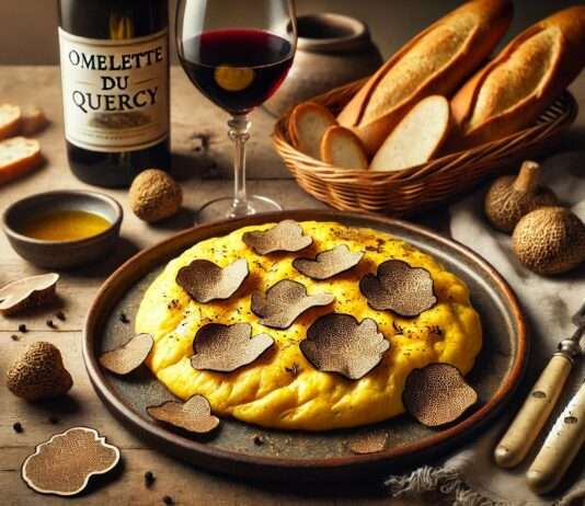 Truffes du Quercy – Der schwarze Schatz des Südwestens Omelette-du-Quercy
