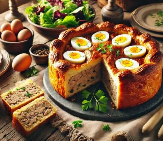 Le Pâté de Pâques: Eine Oster-Tradition aus der Region Indre Pate-de-paques