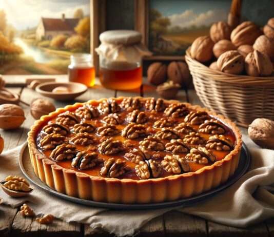 Pâtisserie: Die authentische Rezeptur der Tarte aux Noix, ein kulinarischer Schatz aus dem Lot Tarte-aux-Nois
