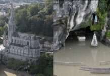 Unwetter in den Pyrenäen: Straßen zerstört und Überschwemmungen in Lourdes Ueberschwemmung_Lourdes_ScreenX