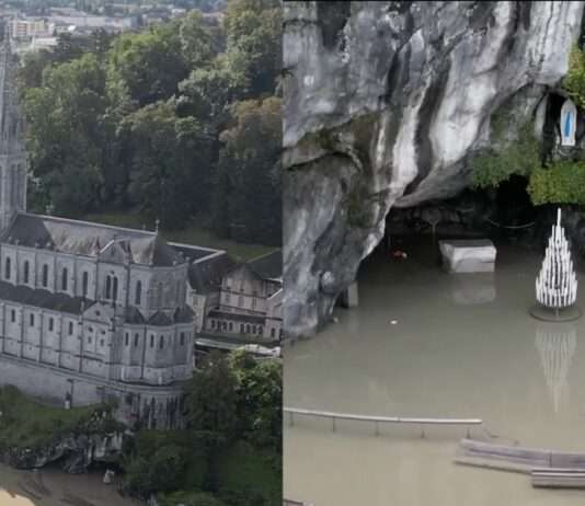 Unwetter in den Pyrenäen: Straßen zerstört und Überschwemmungen in Lourdes Ueberschwemmung_Lourdes_ScreenX