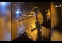 Heftige Unwetter im Südosten: Pflegeheim nach starken Regenfällen evakuiert Ueberschwemmung_Mandelieu_ScreenF2