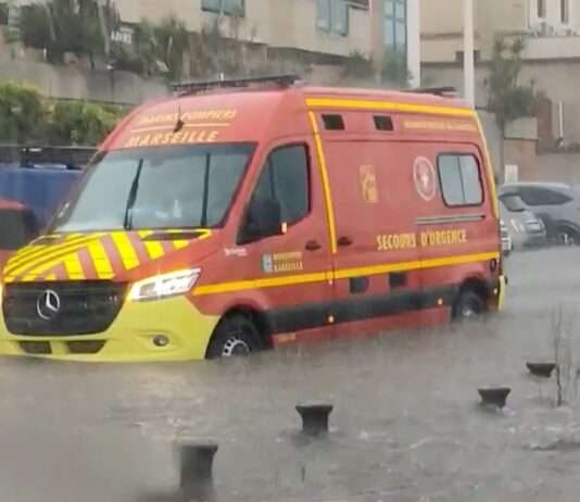 Marseille unter Wasser: Heftige Gewitter sorgen für chaotische Zustände Ueberschwemmung_Marseille_ScreenFT