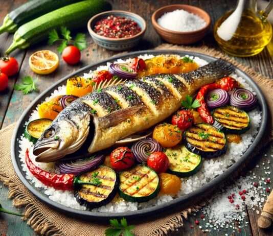 Der Wolfsbarsch in Salzkruste – Eine kulinarische Meisterleistung Wolfsbarsch