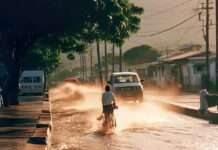 Wie der Klimawandel Taifune intensiviert hat – eine alarmierende Studie liegt vor Hurrikan-Illustration