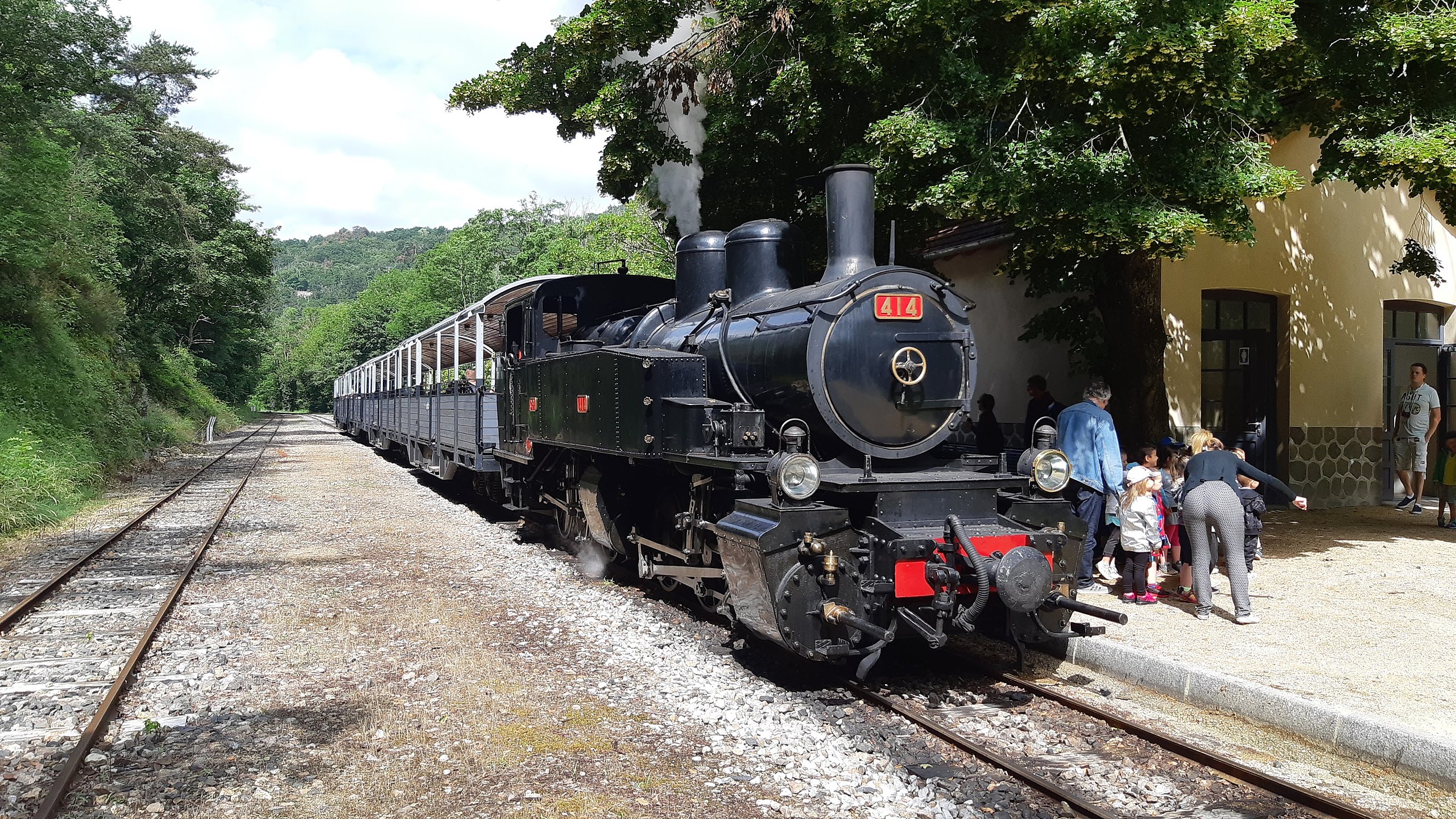 Mit Volldampf durch die Ardèche: Eine Fahrt mit dem Train de l'Ardèche