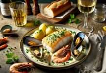 Cabillaud à la Dieppoise: Ein Klassiker der Normandie Cabillaud-a-la-Dieppoise