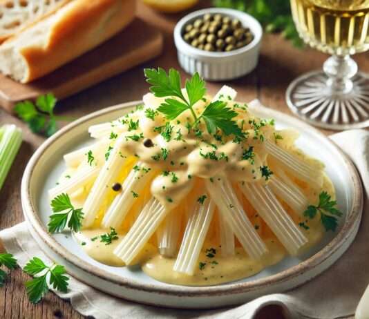 Céleri Rémoulade: Ein Klassiker der französischen Küche – ganz vegetarisch! Celeri-Remoulade