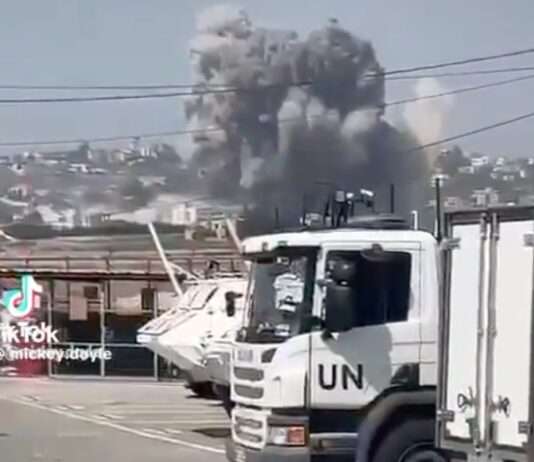 Eskalation im Nahen Osten: UN-Blauhelme im Libanon erneut von israelischen Streitkräften beschossen UNIFIL