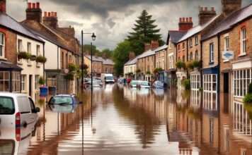 Unter Dauerregen: Warum der Westen Frankreichs mit einer neuen Flut-Realität ringt Illustration_Hochwasser