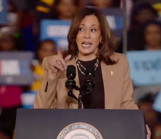 Präsidentschaftswahl in den USA: Im Endspurt ist jedes Mittel recht Kamala_Harris_screenX