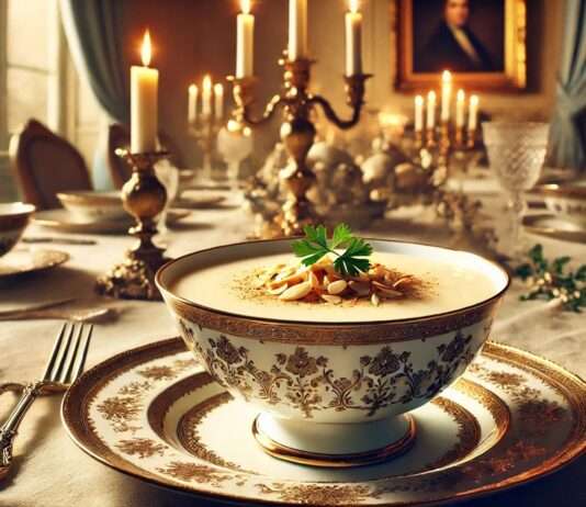 Potage à la Reine: Die Geschichte eines königlichen Eintopfs und sein Rezept Potage-a-la-Reine