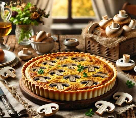 Quiche aux Champignons: Ein Herbstklassiker der französischen Küche Quiche-aux-Champignons