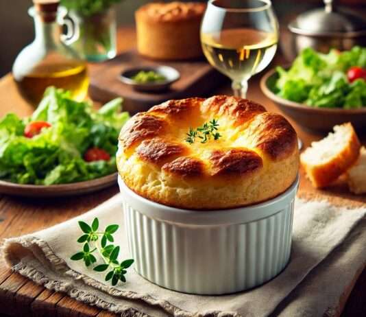 Französisch-Vegetarisch: Das Soufflé au Fromage – Eine Wolke aus Käse Souffle-au-Fromage