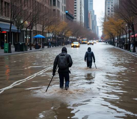 Drohender Kollaps des Atlantischen Strömungssystems: Was steht auf dem Spiel? Steigender_Meeresspiegel_Manhatten