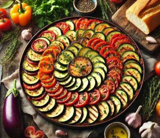 Französisch-Vegetarisch: Der Duft des Südens in einem Tian de Légumes Tian-de-Legumes