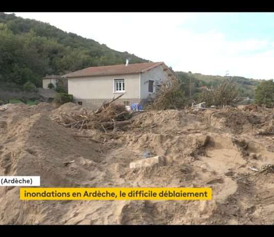Ein Dorf unter Sand – die Folgen der Überschwemmungen in Limony Überschwemmungen_Ardeche