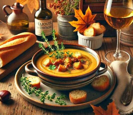 Velouté de Châtaignes: Die samtige Kastaniensuppe – Geschichte, Kultur und Rezept Veloute-de-chataignes