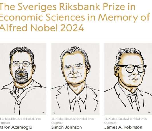 Warum manche Länder scheitern und andere florieren: Nobelpreis für Wirtschaft geht an Acemoglu, Johnson und Robinson Wirtschaftsnobelpreis