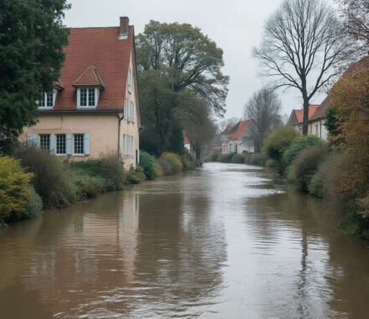 Redon nach dem Hochwasser: Die Fluten weichen nur langsam Überschwemmung