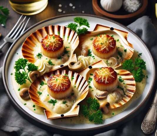 Coquilles Saint-Jacques à la Parisienne: Ein klassisches französisches Gericht st-jacques-a-la-parisienne