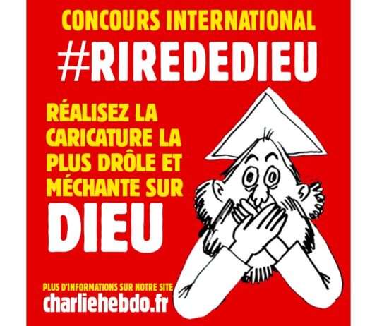 Charlie Hebdo und der neue Karikaturenwettbewerb: „#RireDeDieu“ provoziert und polarisiert Charlie-Hebdo