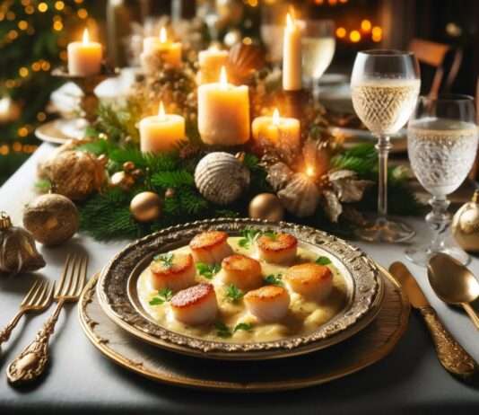 Coquilles Saint-Jacques – Die Eleganz des Meeres als festliches Adventsgericht Coquilles-Saint-Jacques