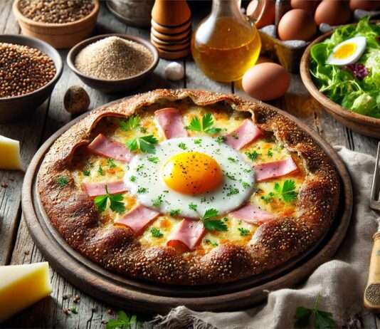 Galette de Perche: Ein herzhaftes Meisterwerk der französischen Landküche aus der Region Eure-et-Loir Galette-de-Perche